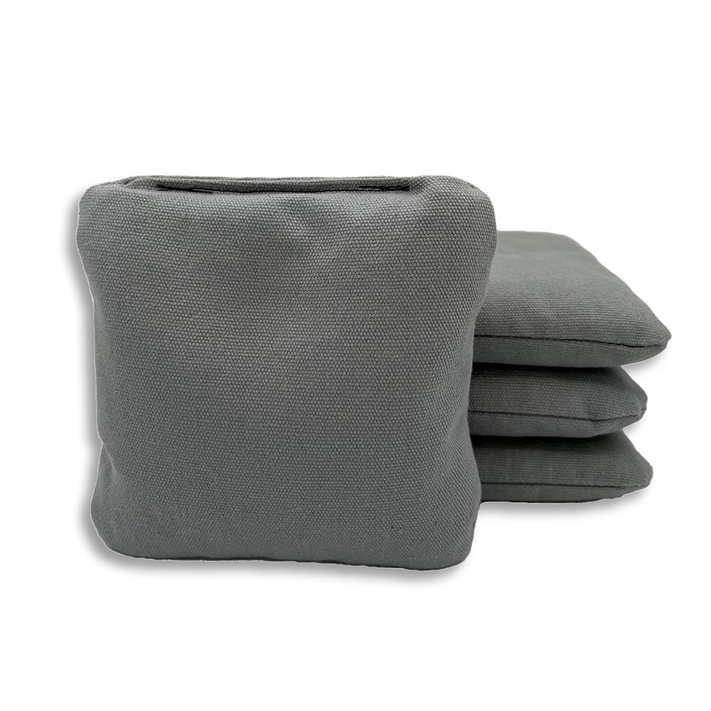 Gray Premium Resin Filled Cornhole Bag