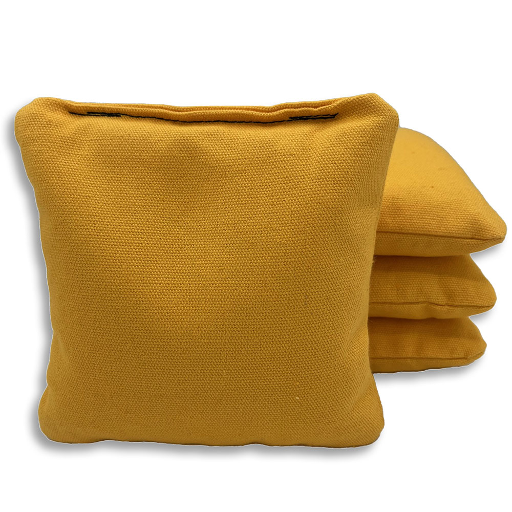 Yellow Premium Resin Filled Cornhole Bag