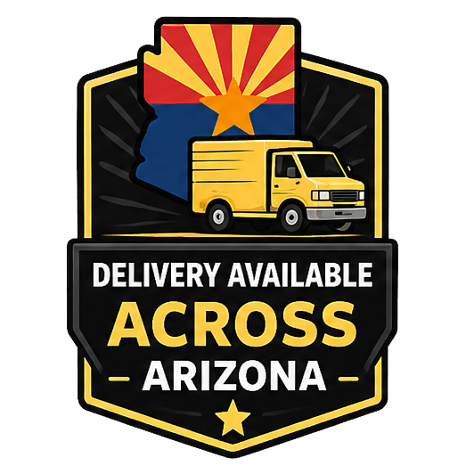 Delivery Available Across Arizona badge