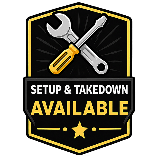 badge setup takedown 1